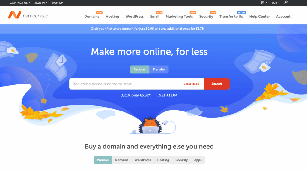 Namecheap-Erfahrung