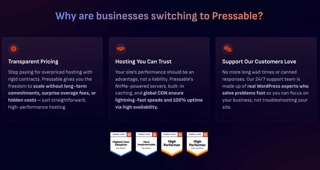 Warum-Pressable
