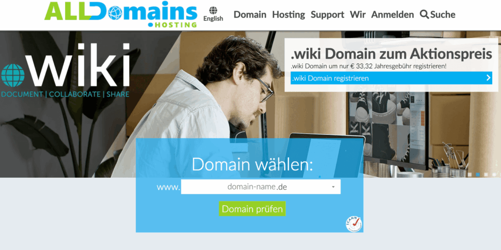 Alldomains-Erfahrung
