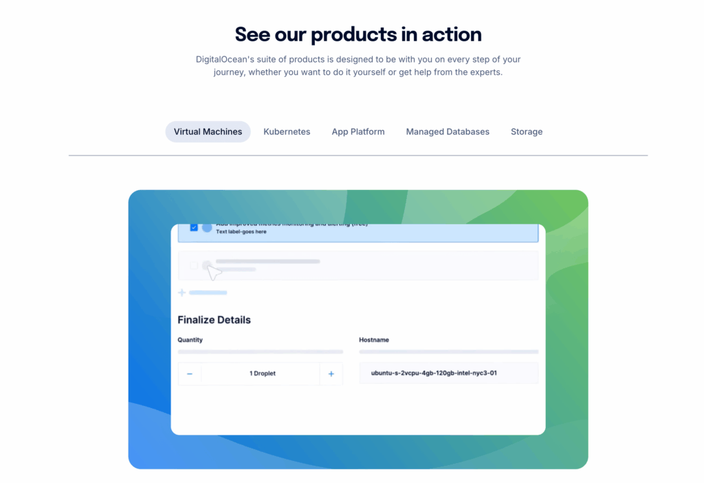 DigitalOcean-Angebot