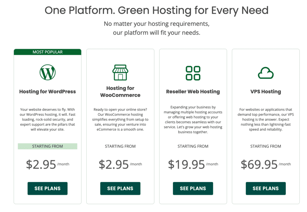 GreenGeeks-Angebot