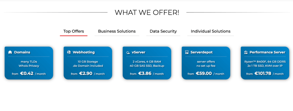 IP Projects-Angebot