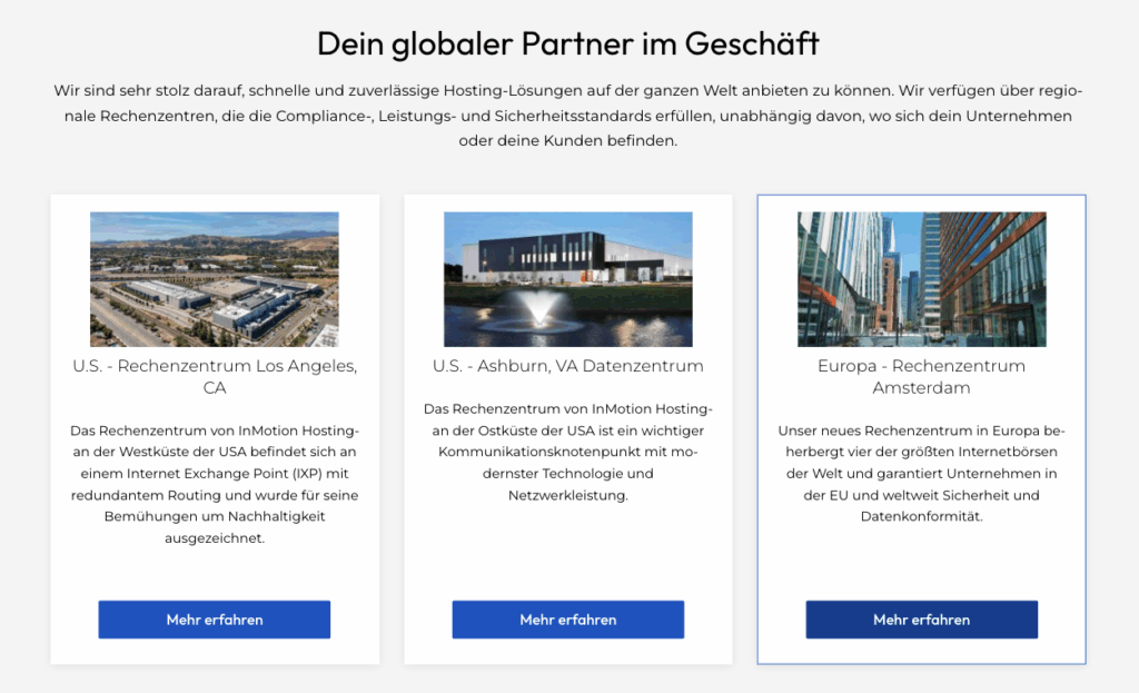 Inmotion-Rechenzentrum