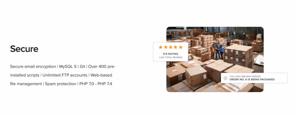 Name.com-Sicherheitsfunktionen