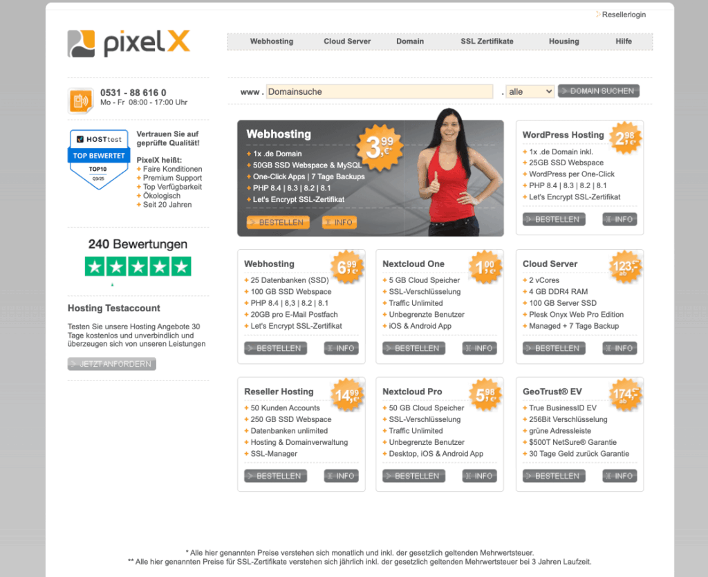Pixel-X-Erfahrung