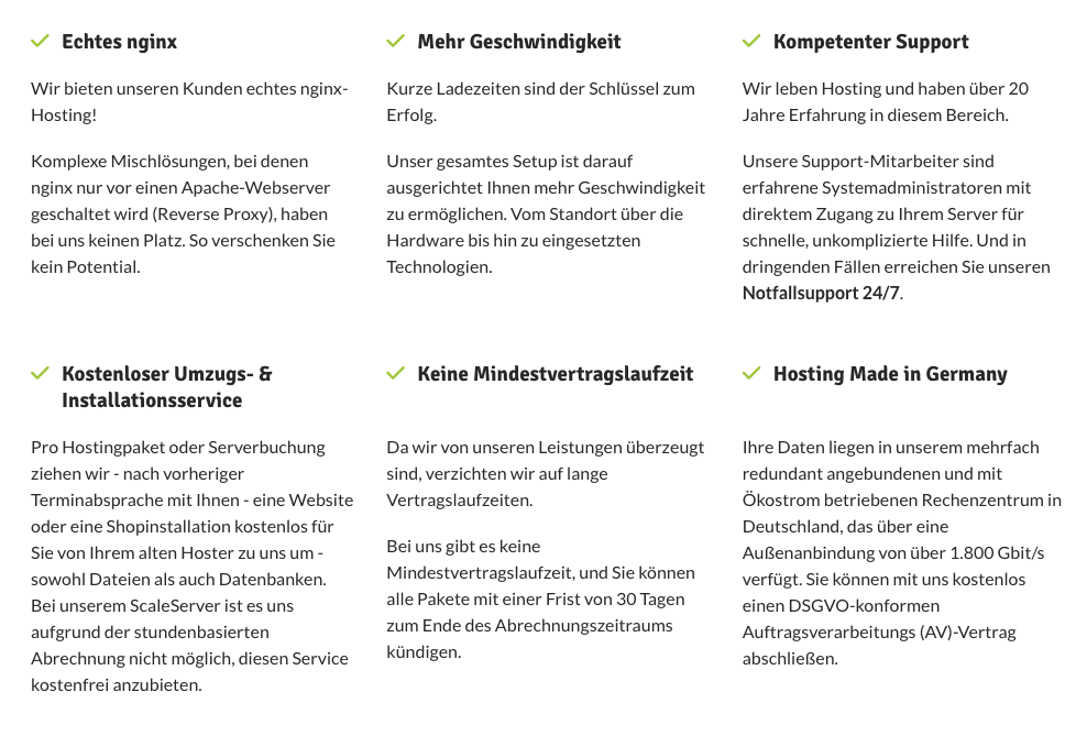 Timme-Hosting-Vorteile