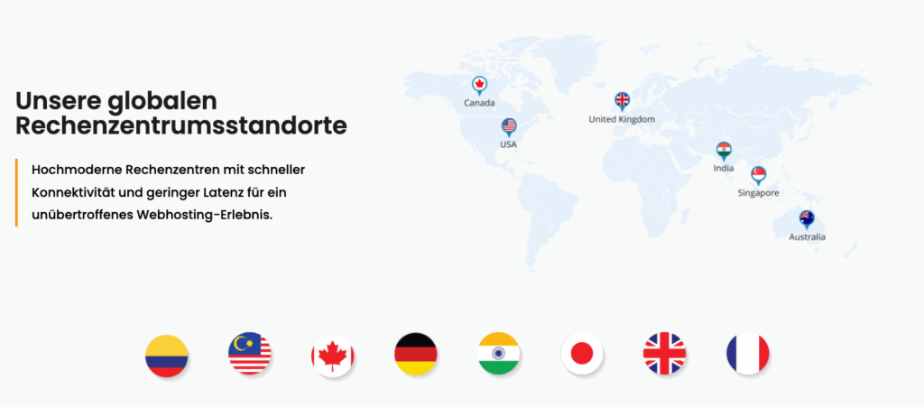 Visualwebtechnologies-Rechenzentrumsstandorte